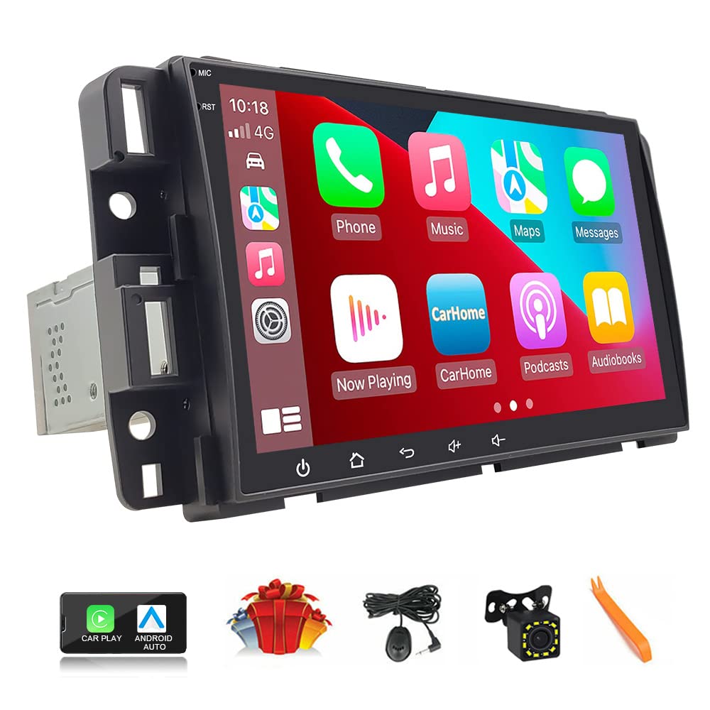 CUSP 8 inch Android car stereo main product image with accessories