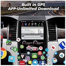 Built-in GPS navigation app support for CUSP Ford Taurus stereo