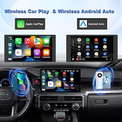 CUSP 15 Inch Android Car Stereo for Toyota Tacoma, 4Runner & X Runner 2024-2026 | 8GB+128GB Wireless CarPlay Android Auto
