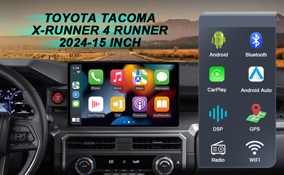 CUSP Toyota Tacoma 4Runner X-Runner 15 inch stereo feature image
