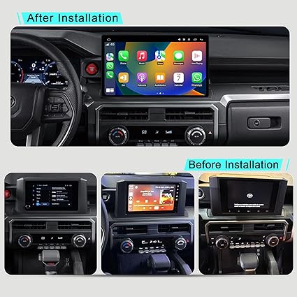 CUSP 15 Inch Android Car Stereo for Toyota Tacoma, 4Runner & X Runner 2024-2026 | 8GB+128GB Wireless CarPlay Android Auto
