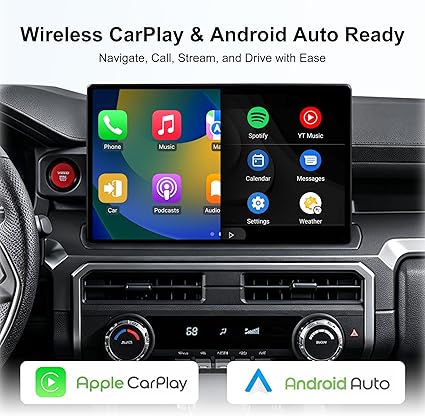 CUSP 15 Inch Android Car Stereo for Toyota Tacoma 2024-2026 & 4Runner/X-Runner 2024-2026, Qualcomm 6125 8GB+128GB, Wireless CarPlay Android Auto GPS WiFi DSP